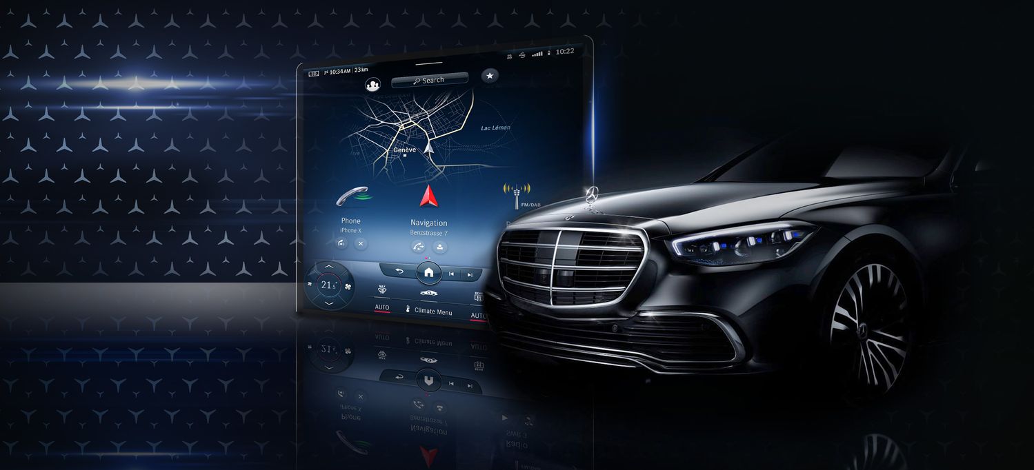 2021 Mercedes Benz S Class Interior Mbux Infotainment System Teaser