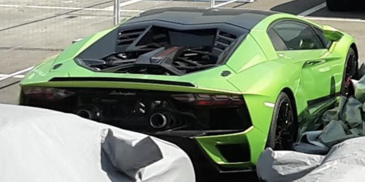 Lamborghini Aventador Evo Mula Pruebas 2